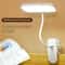 Rechargeable LED Clip Desk Lamp 3Mode Dimmable Eye Protection Reading Light 0