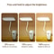 Rechargeable LED Clip Desk Lamp 3Mode Dimmable Eye Protection Reading Light 1