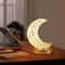 Touch Control 3D Crystal Moon Lamp USB Rechargeable LED Night Light With 3 Color Dimming For Bedro 4