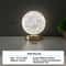 Touch Control 3D Crystal Moon Lamp USB Rechargeable LED Night Light With 3 Color Dimming For Bedro 6