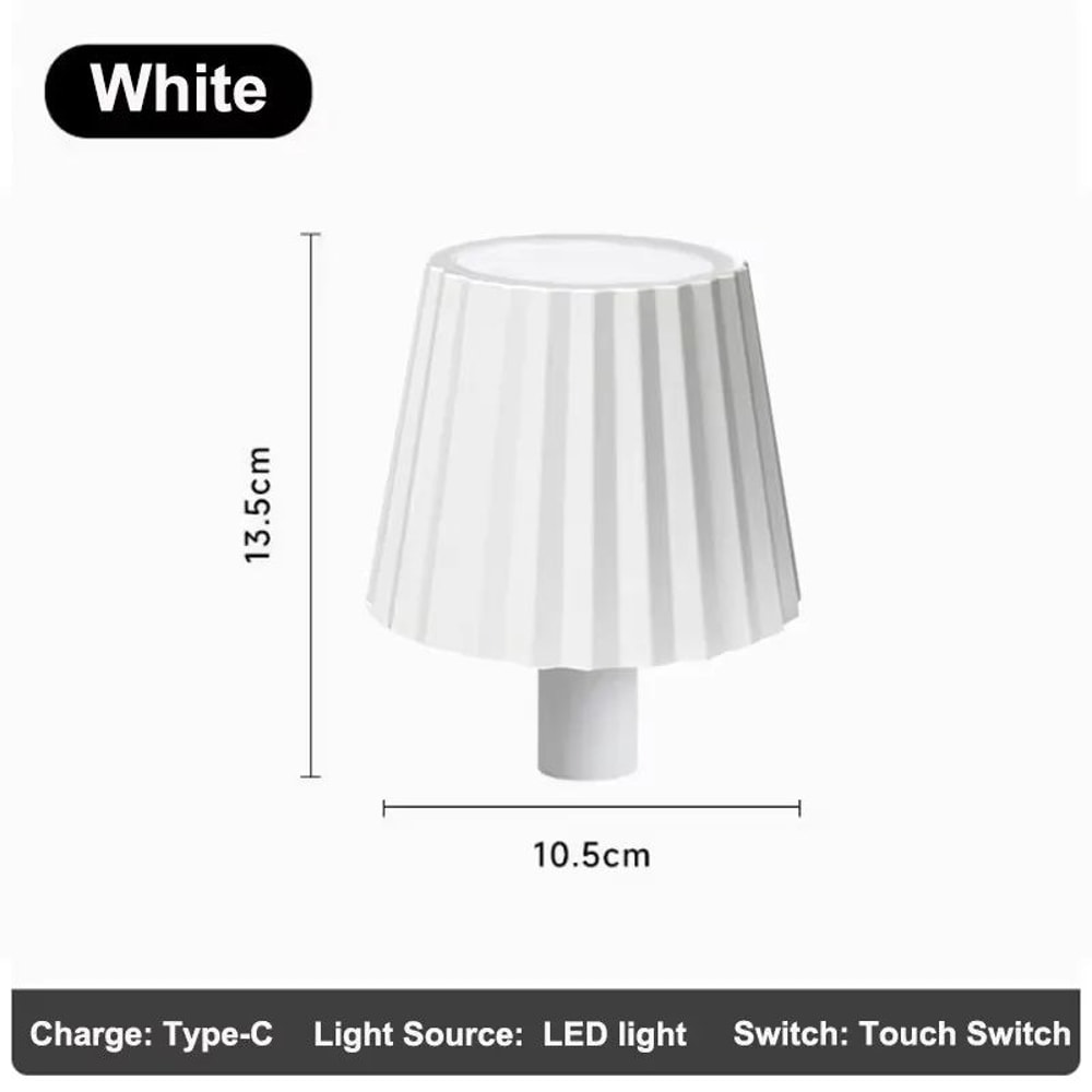 Rechargeable LED Wine Bottle Table Lamp With Touch Control RGB Dimmable Light For Restaurants And 11