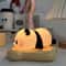Cute Panda Silicone Rechargeable Night Light Touch Sensor Dimmable LED Bedside Lamp For Kids 5