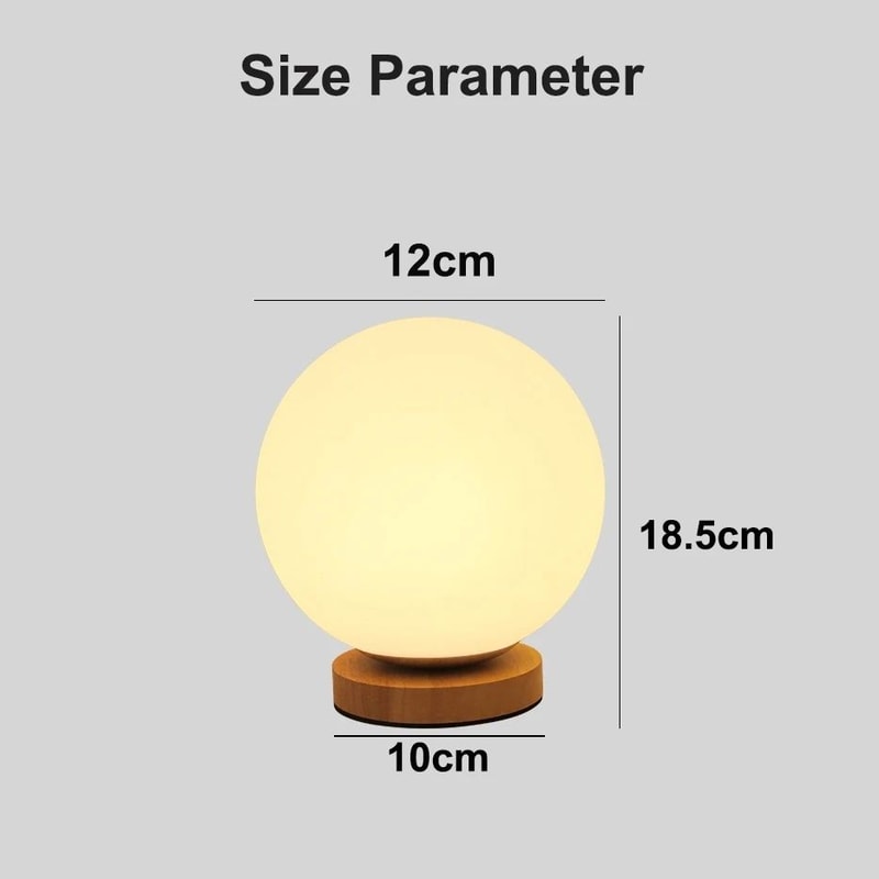 RGB Color Changing Rechargeable LED Table Lamp USB Bedside Night Light For Bedroom Home Office 3