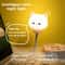 Cute Cartoon Bear Kitten USB LED Night Light Voice Remote Control Kids Bedside Lamp 2
