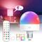 GGbingo Rechargeable LED Light Bulb With Remote Dimmable RGB Color Changing Emergency Lamp 0