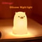 GGbingo Cute Alpaca LED Night Light RGB Touch Sensor Silicone Kids Bedside Lamp 1