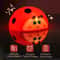 Cute Ladybug Silicone LED Night Light Touch Control Rechargeable Nursery Bedside Lamp 2