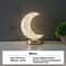 GGbingo 3D Crystal Track LED Table Lamp Touch Dimmable USB Rechargeable Ambient Night Light 6