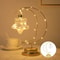 Moon Star Heart LED Decorative Table Lamp Warm Light Battery Powered Night Light 8