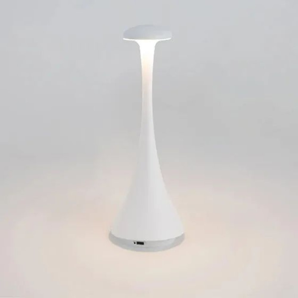 Rechargeable Mushroom LED Table Lamp Touch Dimmable Wireless USBC Bedside Desk Light 9