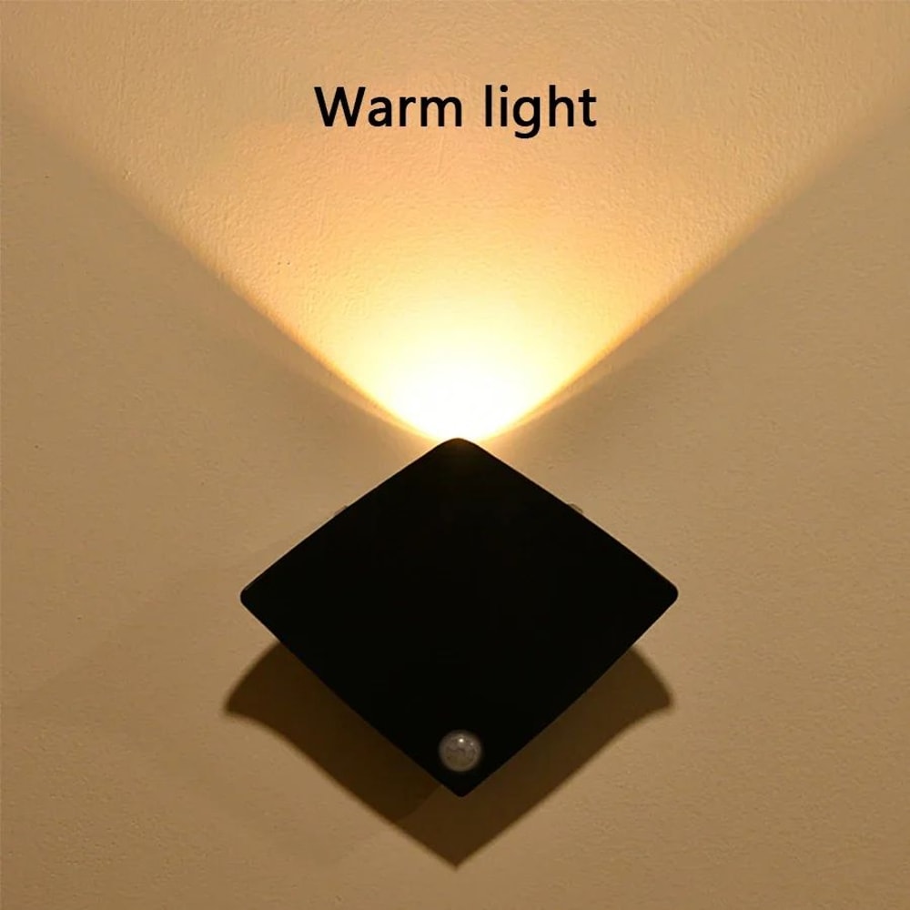 Rechargeable Motion Sensor LED Wall Sconce Wireless Magnetic Night Light For Bedroom Hallway 6