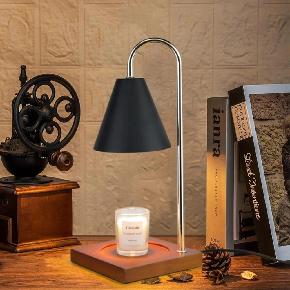 Candle Warmer Lamp With Timer Dimmable Aromatherapy Wax Melt Table Lamp 3