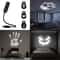 Halloween Skull LED Projector Lamp Rotating Ghost Scene USB Decorative Night Light 5