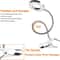 USB ClipOn LED Reading Lamp 360 Flexible Gooseneck Dimmable Eye Care Desk Light 5