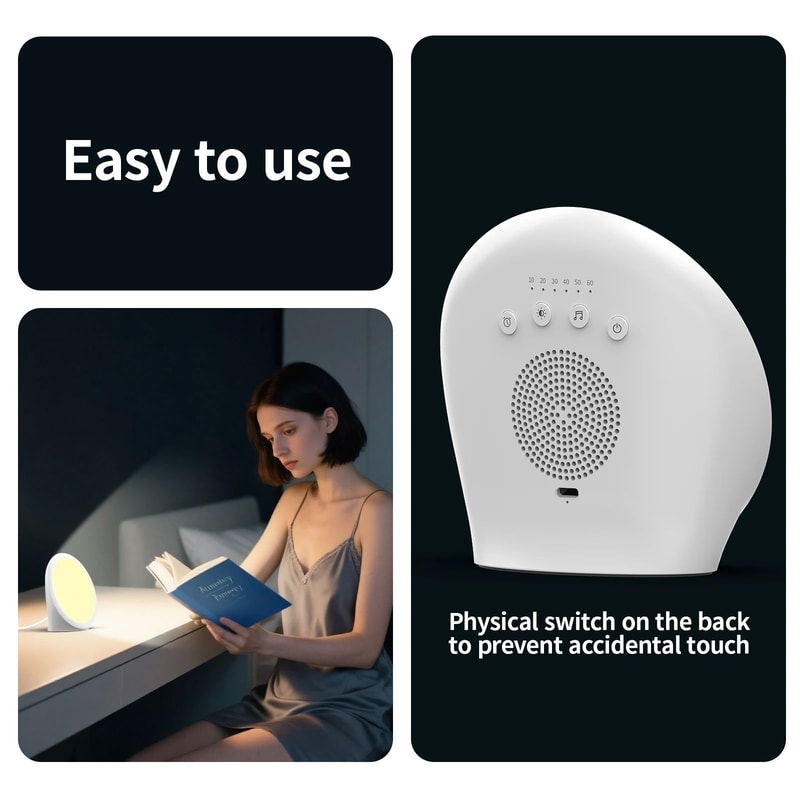 10000 Lux Daylight Therapy Lamp Portable Natural Sunlight LED Light With Timer Brightness Control 5