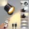 Rechargeable Magnetic LED Wall Sconce 360 Rotating Touch Remote Control Reading Light 0
