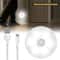 Rechargeable PIR Motion Sensor LED Night Light Magnetic Wireless Cabinet Closet Lamp 5