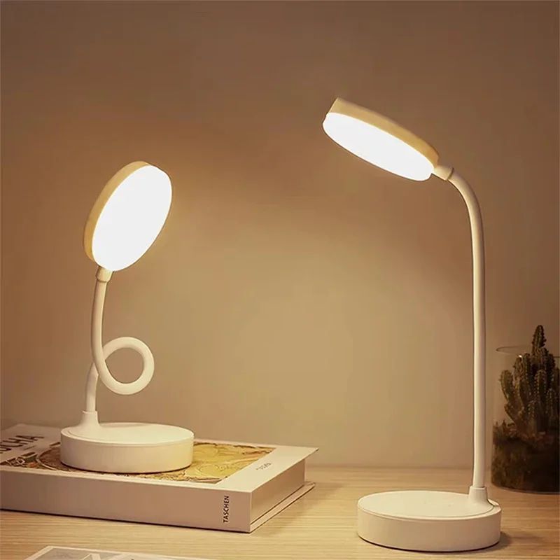 Portable USB LED Desk Lamp Touch Dimmable Eye Protection Reading Light 1