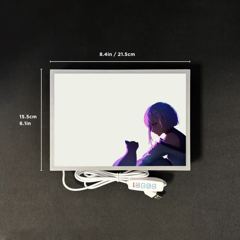 Cyberpunk Edgerunners Neon LED Lamp 3D Anime Gaming Room Night Light 6