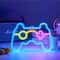 USB LED Neon Game Controller Wall Light Gaming Room Decorative Lamp 1