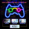 USB LED Neon Game Controller Wall Light Gaming Room Decorative Lamp 2