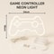 USB LED Neon Game Controller Wall Light Gaming Room Decorative Lamp 5