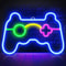 USB LED Neon Game Controller Wall Light Gaming Room Decorative Lamp 12