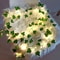 LED Ivy Vine String Lights Artificial Green Leaf Garland For Bedroom Wedding Decor 0