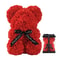 Rose Bear Artificial Foam Flower Gift With Display Box Romantic Valentines Day Anniversary Birthd 4