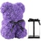 Rose Bear Artificial Foam Flower Gift With Display Box Romantic Valentines Day Anniversary Birthd 6