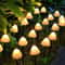 Solar Mushroom String Lights Outdoor Waterproof Fairy Garden Lights For Lawn Patio Party Decor 0