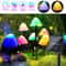 Solar Mushroom String Lights Outdoor Waterproof Fairy Garden Lights For Lawn Patio Party Decor 2