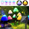 Solar Mushroom String Lights Outdoor Waterproof Fairy Garden Lights For Lawn Patio Party Decor 2