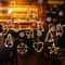 LED Christmas Window Sucker Lights Battery Powered Hanging Holiday Decor Lamp 4