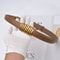 Womens Adjustable PU Leather Belt With Gold Alloy Buckle Elegant Dress Waist Belt For Ladies 2