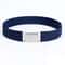 Womens Adjustable Elastic Invisible Waist Belt With Square Buckle Comfortable Stretch Belt For Jea 7