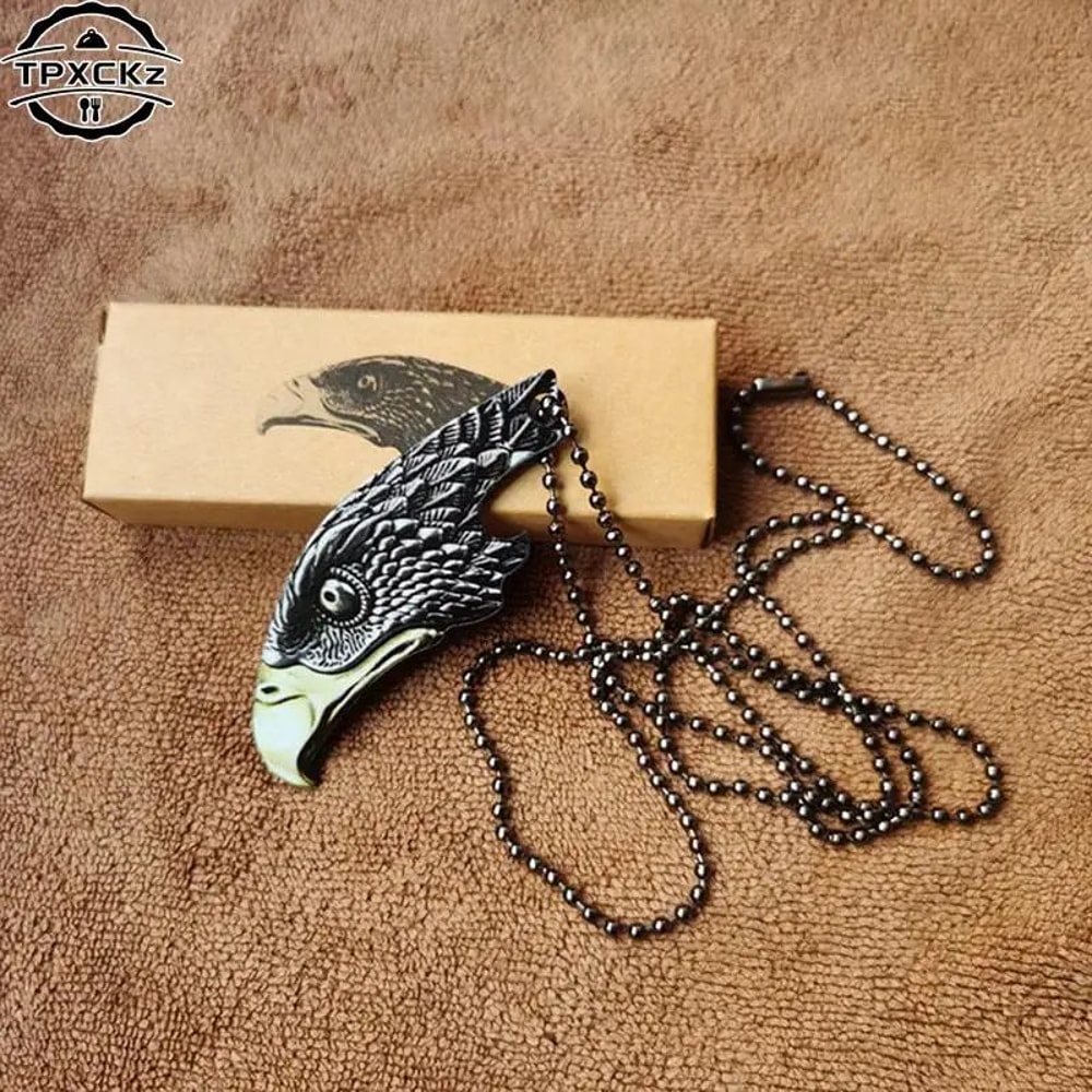 Stainless Steel Eagle Head Bottle Opener Portable Beer Bottle Jar Lid Opener Keychain Tool 2