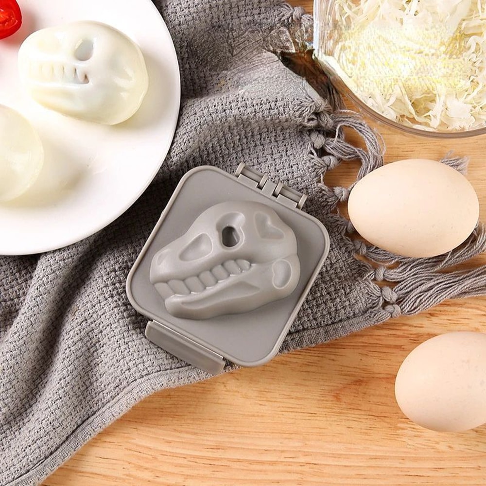 Dinosaur Fossil Egg Mold Cute Boiled Egg Rice Shaper For Kids Lunch 5