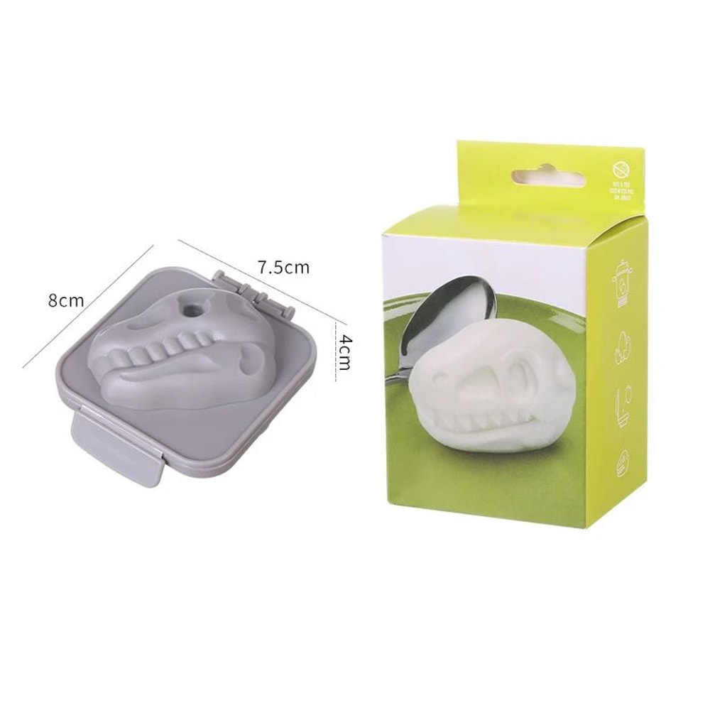 Dinosaur Fossil Egg Mold Cute Boiled Egg Rice Shaper For Kids Lunch 6