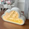 DIY Tulip Cloud Mirror LED Night Lamp Romantic Flower Table Light Decor 2