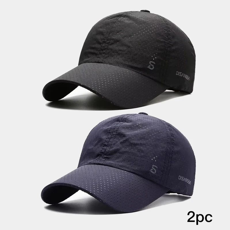 QuickDry Breathable Running Cap Lightweight Outdoor Sun Protection Baseball Hat 2