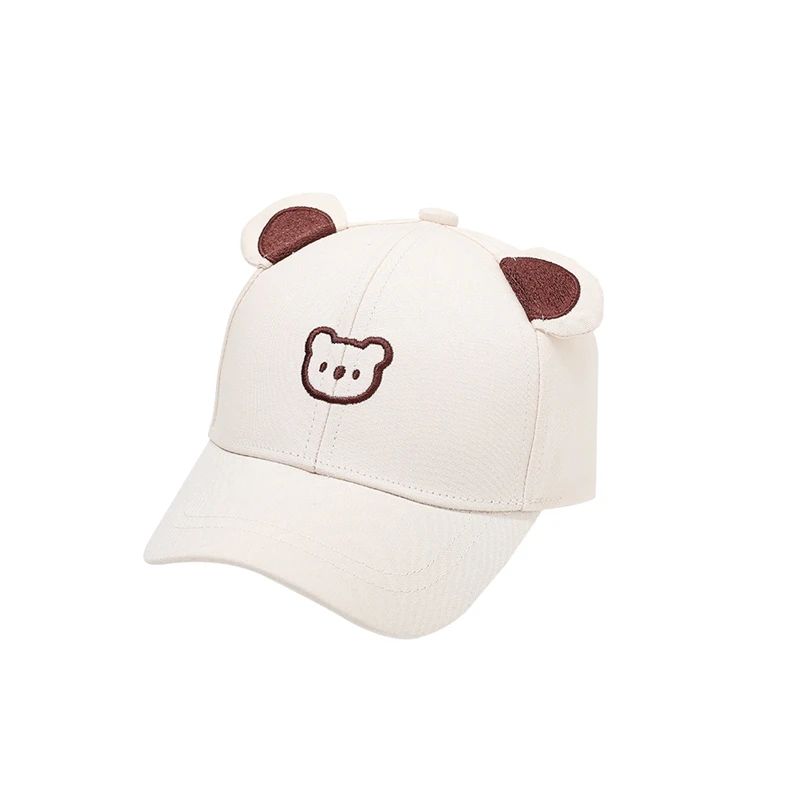 Toddler Bunny Ear Baseball Cap Cute 3D Animal Sun Hat For Kids 9