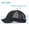 Summer Mesh Short Brim Baseball Cap Breathable Adjustable Dad Hat 1