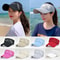 Womens Ponytail Sun Protection Baseball Cap Breathable Outdoor Sports Hat 1