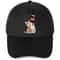 Chinoiserie Cartoon Kitten Baseball Cap Retro Adjustable Casual Summer Hat 0