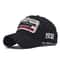 Mens Letter Embroidery Baseball Cap Adjustable Cotton Snapback Casual Hat 0