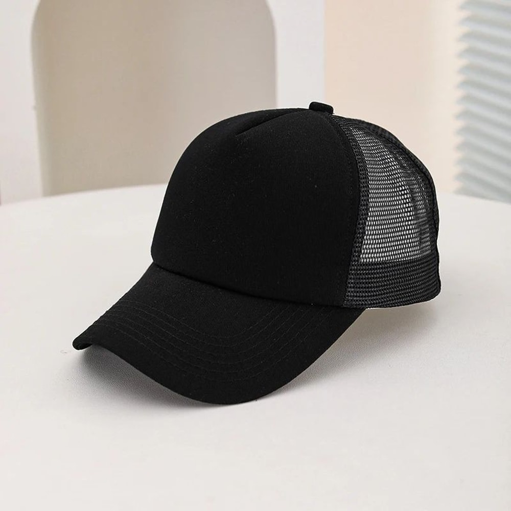 Breathable Mesh Patchwork Baseball Cap For Summer Outdoor Travel 6