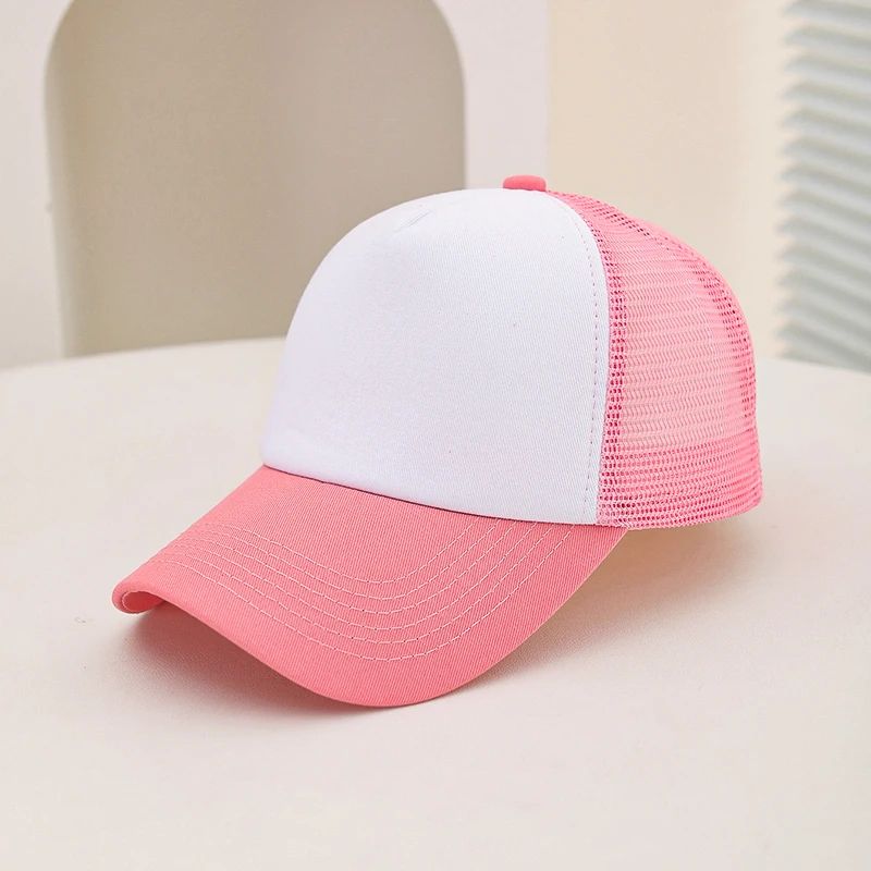 Breathable Mesh Patchwork Baseball Cap For Summer Outdoor Travel 13