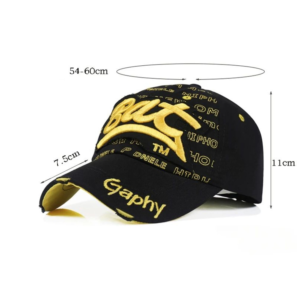 Adjustable Curved Brim Snapback Baseball Cap Summer Outdoor Hip Hop Hat 5