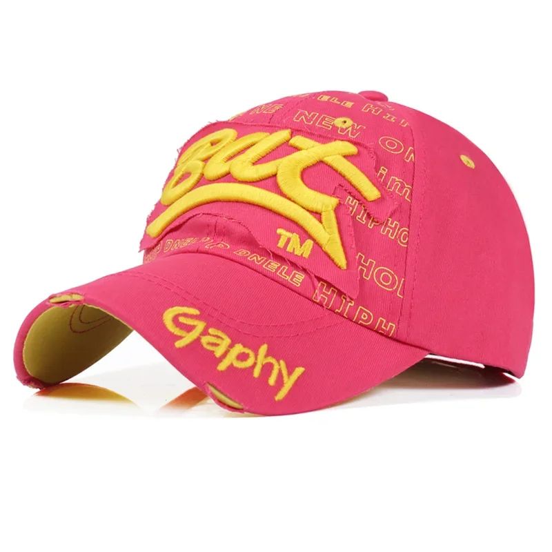 Adjustable Curved Brim Snapback Baseball Cap Summer Outdoor Hip Hop Hat 1